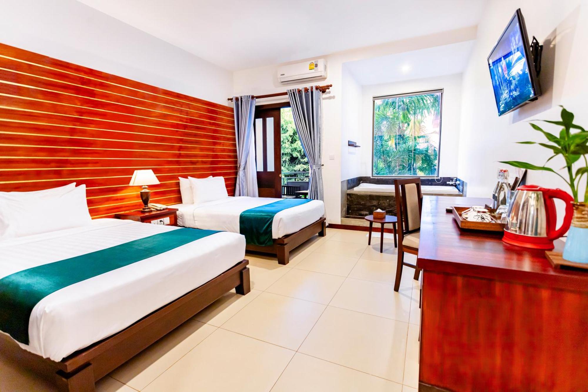 Green Amazon residencia Hotel Ciudad de Siem Riep Exterior foto
