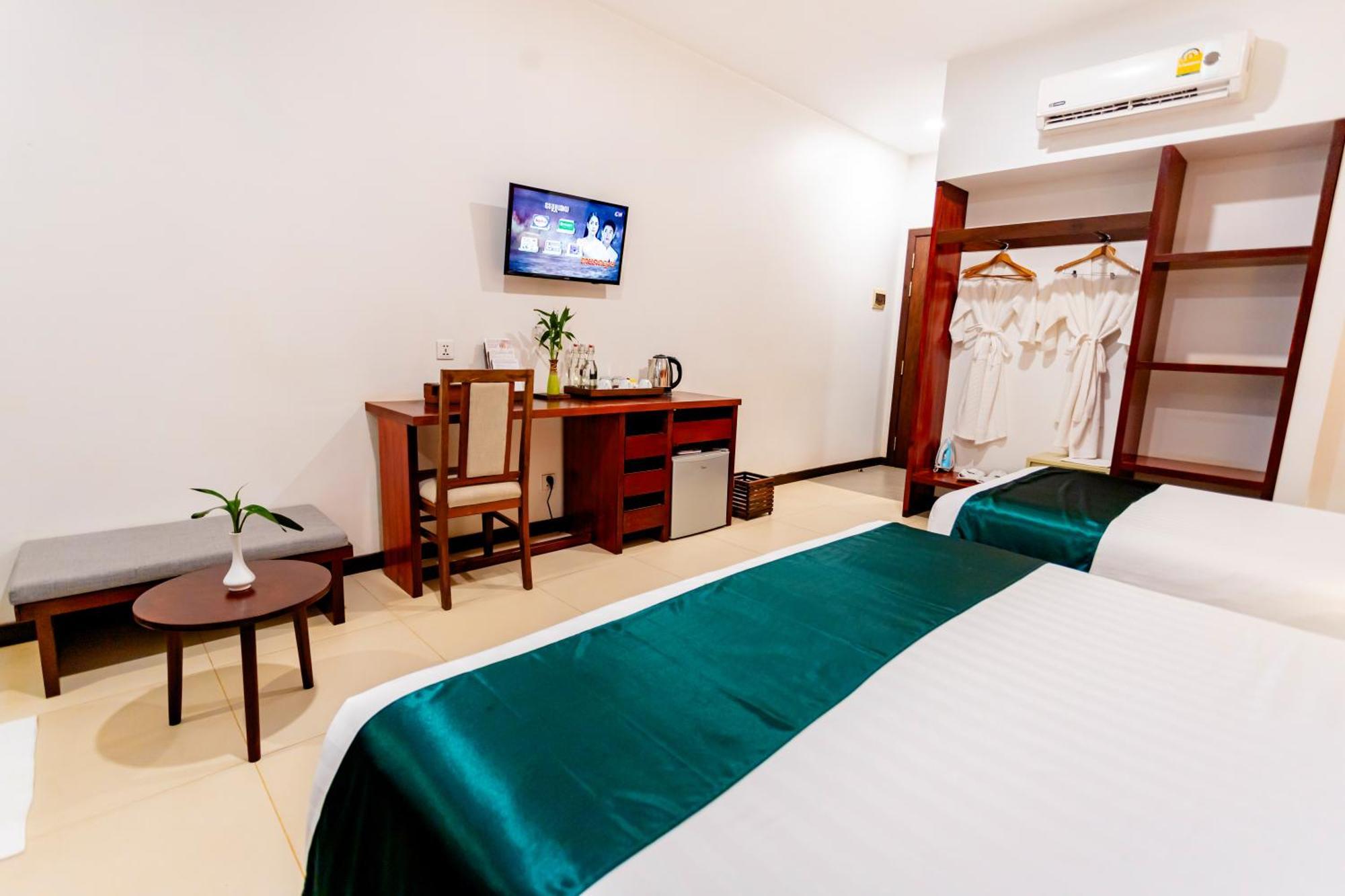Green Amazon residencia Hotel Ciudad de Siem Riep Exterior foto