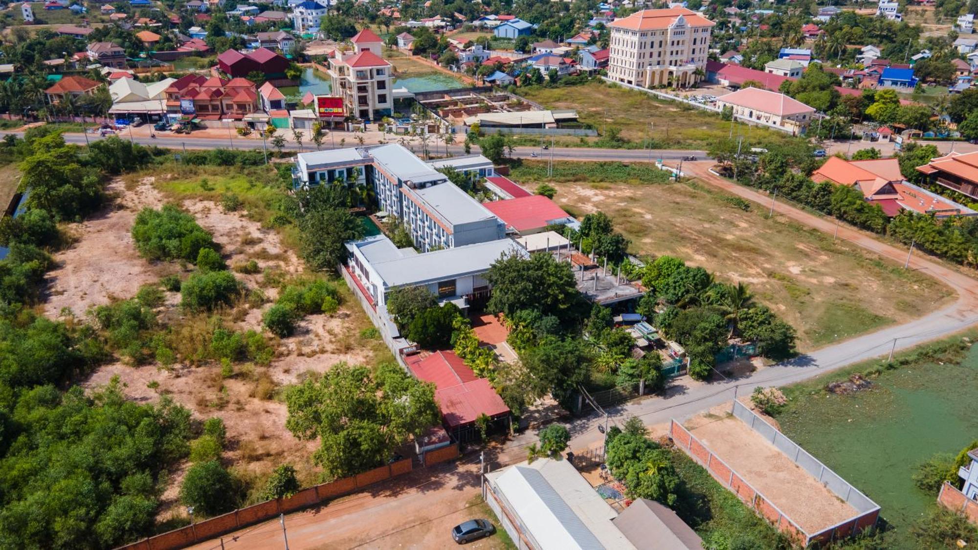 Green Amazon residencia Hotel Ciudad de Siem Riep Exterior foto