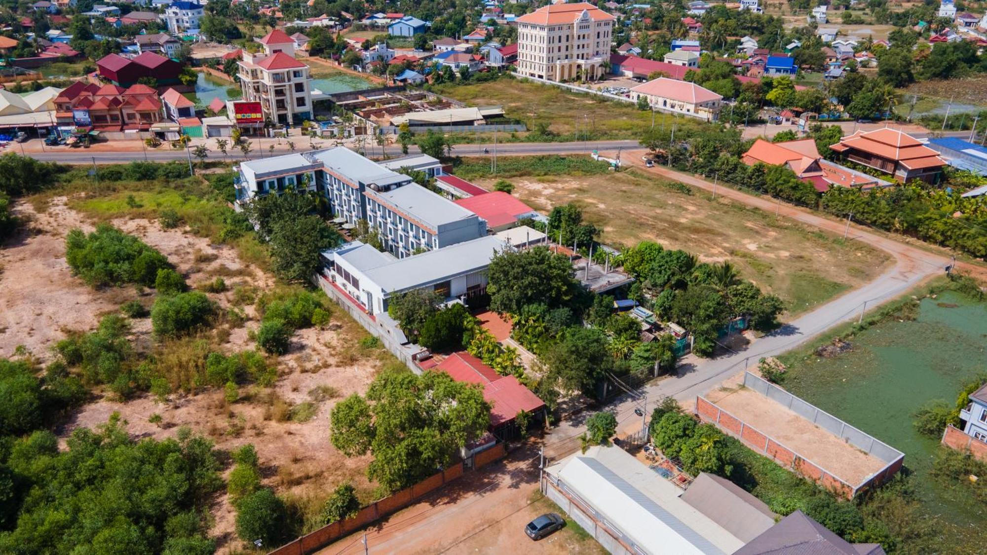Green Amazon residencia Hotel Ciudad de Siem Riep Exterior foto