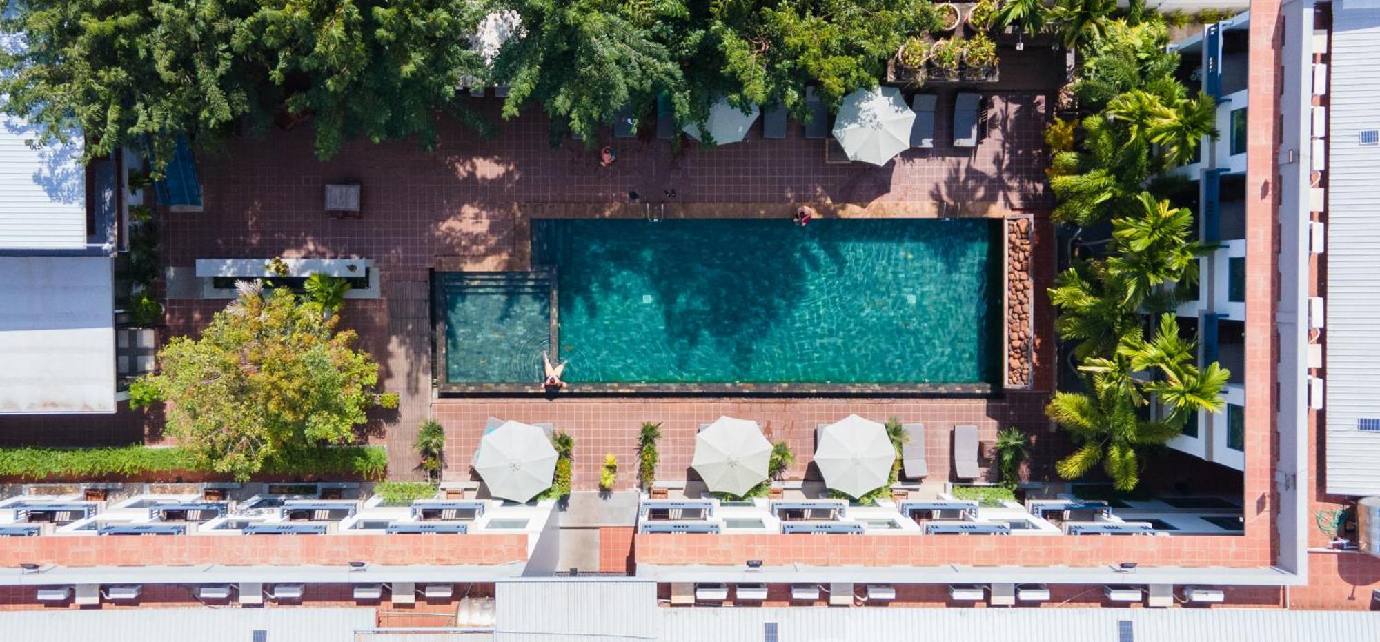Green Amazon residencia Hotel Ciudad de Siem Riep Exterior foto