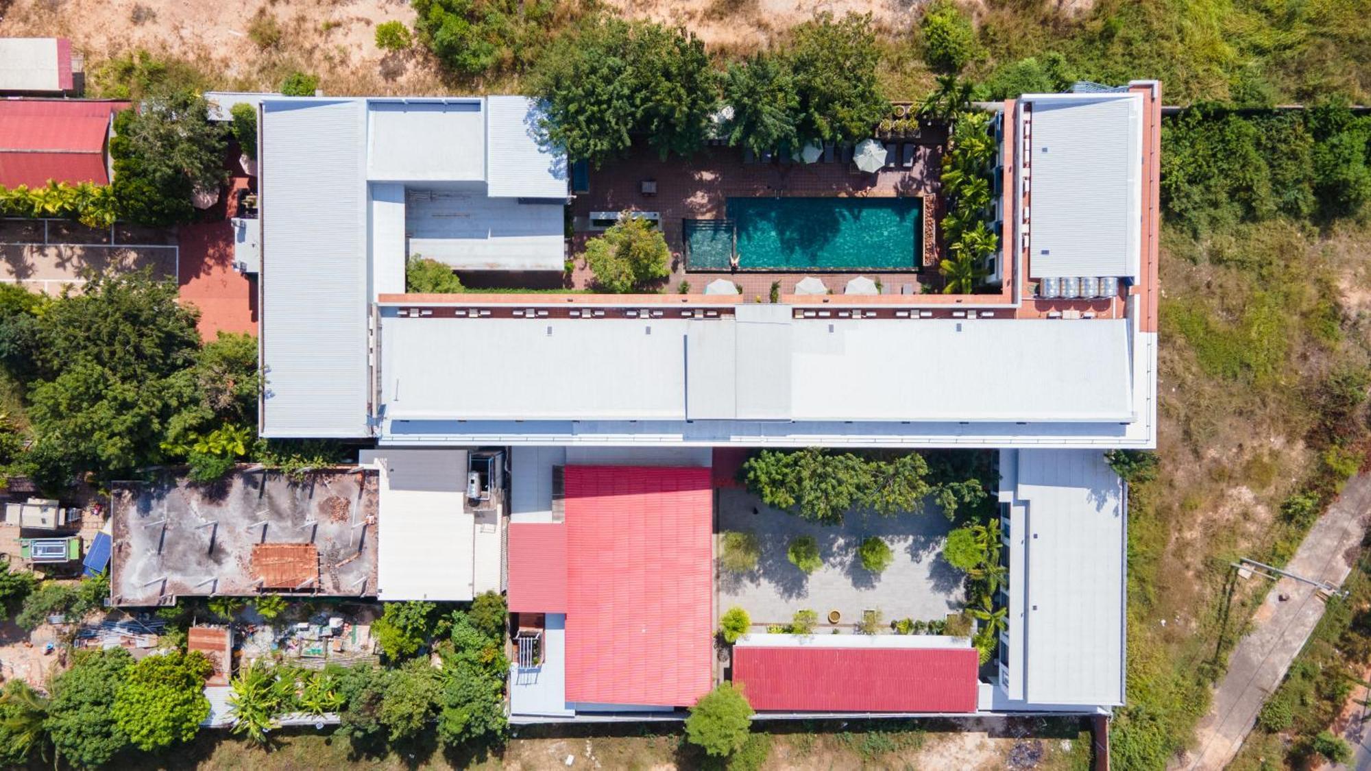 Green Amazon residencia Hotel Ciudad de Siem Riep Exterior foto