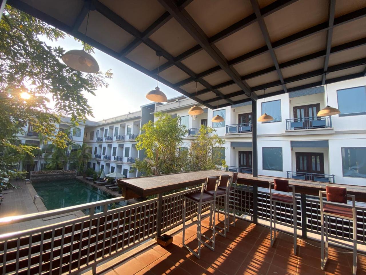 Green Amazon residencia Hotel Ciudad de Siem Riep Exterior foto