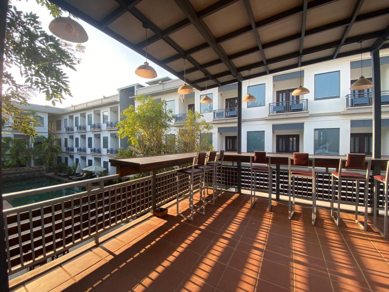 Green Amazon residencia Hotel Ciudad de Siem Riep Exterior foto