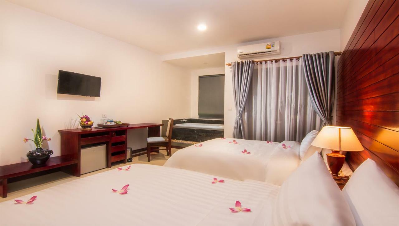 Green Amazon residencia Hotel Ciudad de Siem Riep Exterior foto