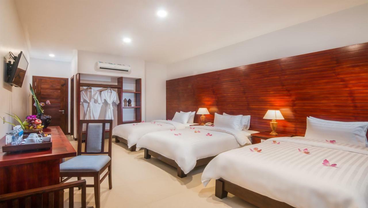 Green Amazon residencia Hotel Ciudad de Siem Riep Exterior foto